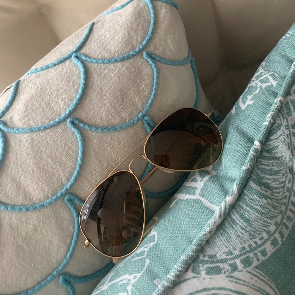 Ray-Ban Brown Polarized Aviators